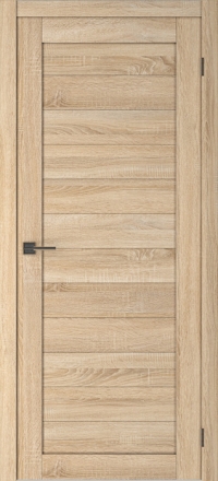Межкомнатная дверь ПГ SMART X 21 в цвете sonoma oak без стекла