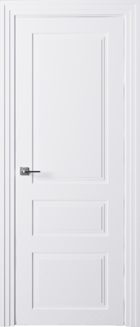 Межкомнатная дверь ПГ ALTO 3 SOFT TOUCH в цвете Soft White без стекла