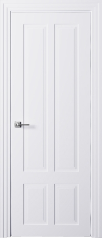 Межкомнатная дверь ПГ ALTO 5 SOFT TOUCH в цвете Soft White без стекла