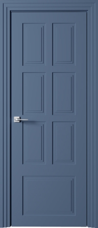 Межкомнатная дверь ПГ ALTO 6 SOFT TOUCH в цвете Soft Dark Blue без стекла