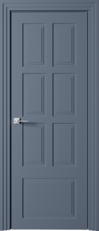 Межкомнатная дверь ПГ ALTO 6 SOFT TOUCH в цвете Soft Dark Grey без стекла