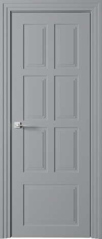 Межкомнатная дверь ПГ ALTO 6 SOFT TOUCH в цвете Soft Light Grey без стекла