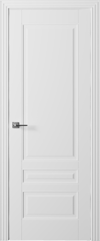 Межкомнатная дверь ПГ DANTE 3 SOFT TOUCH в цвете Soft White без стекла
