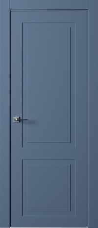 Межкомнатная дверь FUTURA 2 SOFT TOUCH в цвете Soft Dark Blue без стекла