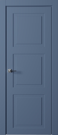 Межкомнатная дверь FUTURA 4 SOFT TOUCH в цвете Soft Dark Blue без стекла