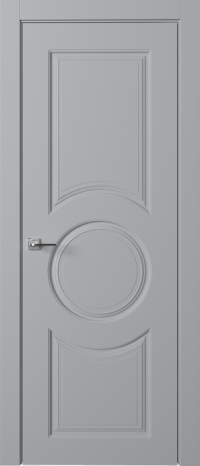 Межкомнатная дверь ПГ LAZIO SOFT TOUCH в цвете Soft Light Grey без стекла
