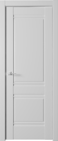 Межкомнатная дверь ПГ VIVA 1 в цвете grey poly без стекла