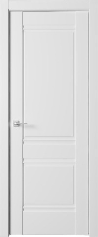 Межкомнатная дверь ПГ VIVA 3 в цвете white poly без стекла