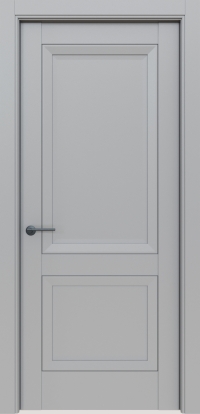Межкомнатная дверь ПГ КЛАССИКО 82 в цвете Nardo Grey без стекла