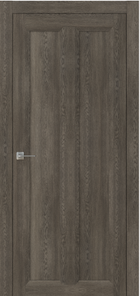 Межкомнатная дверь ПГ NEO 7 в цвете Дуб Графит. без стекла