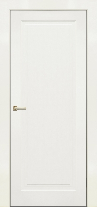 Межкомнатная дверь ПГ EMMA 1 в цвете Белоснежный без стекла