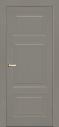 Межкомнатная дверь ПГ EMMA 7 в цвете Серый Кварц без стекла