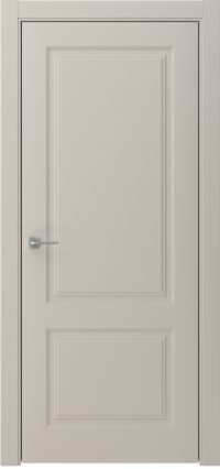 Межкомнатная дверь ПГ EMMA 10 в цвете Телегрей без стекла