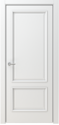Межкомнатная дверь ПГ VENEZIA 2  в цвете Белоснежный без стекла
