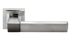 Дверная ручка Rucetti RAP 16-S SN/CP Цвет - Белый никель/хром