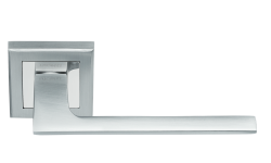 Дверная ручка Rucetti RAP 21-S SC/CP Цвет - мат.хром/хром