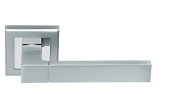 Дверная ручка Rucetti RAP 16-S SC/CP Цвет - мат.хром/хром