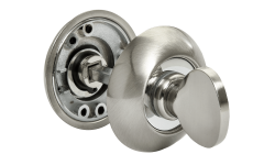 Завертка сантехническая Rucetti RAP WC SN/CP Цвет - Белый никель/хром