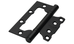 Петля дверная Rucetti без врезки RFH-100*75*2,5 BL Цвет - Черный