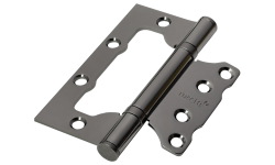 Петля дверная Rucetti без врезки RFH-100*75*2,5 BN Цвет - Черный никель