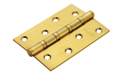 Петля стальная Rucetti универсальная RS 100X70X2.5-4BB SG Цвет - Матовое золото