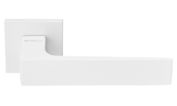 Дверная ручка Morelli "MIRA" MH-54-S6 W Цвет - Белый