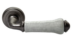 Дверная ручка Morelli "UMBERTO" MH-41-CLASSIC OMS/GR Цвет - Старое античное серебро/серый