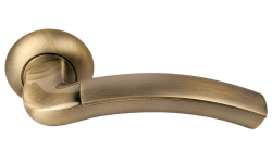 Дверная ручка Morelli "ПАЛАЦЦО - II" MH-02 MAB/AB Цвет - Матовая античная бронза