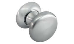 Поворотная круглая ручка Morelli "FOSTER" MHR-1 SC Цвет - Матовый хром