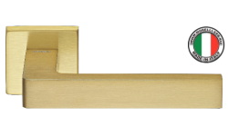 Дверная ручка Morelli Luxury HORIZONT S5 OSA Цвет - Матовое золото