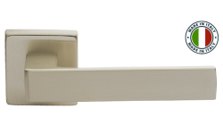 Дверная ручка Morelli Luxury HORIZONT S5 NIS Цвет - Матовый никель