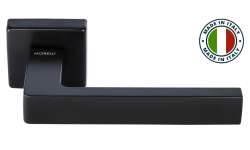 Дверная ручка Morelli Luxury HORIZONT-SQ NERO Цвет - Чёрный