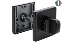 Завертка сантехническая Morelli Luxury LUX-WC-SQ NERO Цвет - Черный