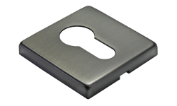 Накладки на ключевой цилиндр Morelli Luxury LUX-KH-SQ ANT Цвет - Антрацит