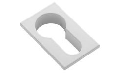 Накладки на ключевой цилиндр Morelli Luxury LUX-KH-SM BIA Цвет - белый