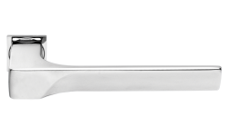 Дверная ручка Morelli Luxury FIORD-SM CRO Цвет - Хром