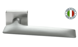 Дверная ручка Morelli Luxury GALACTIC-SQ CSA Цвет - Матовый хром