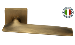 Дверная ручка Morelli Luxury GALACTIC-SQ CAFFE Цвет - Кофе