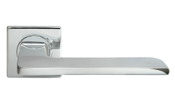 Дверная ручка Morelli Luxury NC-8-S CRO (ROCK/СКАЛА) Цвет - Хром