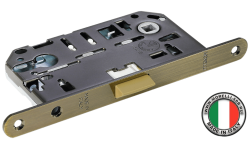 Бесшумный замок под цилиндр Morelli Luxury IP L MAB Цвет - Античная бронза