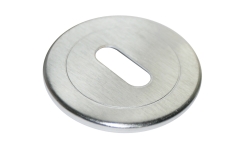 Накладки на ключевой цилиндр Morelli Luxury LUX-FK CSA Цвет - Матовый хром