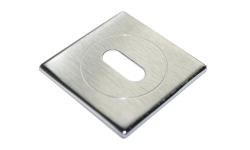 Накладки на ключевой цилиндр Morelli Luxury LUX-FK-S CSA Цвет - Матовый хром