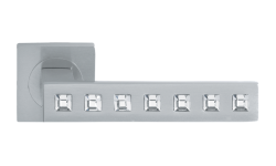 Дверная ручка Morelli Luxury CULLINAN CSA Цвет - Матовый хром