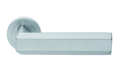 Дверная ручка Morelli Luxury HARMONY CSA Цвет - Матовый хром