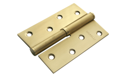 Петля MORELLI стальная разъёмная MSD 100X70X2.5 SG L Цвет - Матовое золото