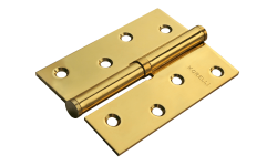 Петля MORELLI стальная разъёмная MSD 100X70X2.5 PG R Цвет - Золото