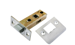 Защелка межкомнатная MORELLI L6-45 SN Цвет - Белый никель