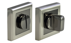 Завертка сантехническая MORELLI MH-WC-S SN/BN Цвет - Белый никель/черный никель