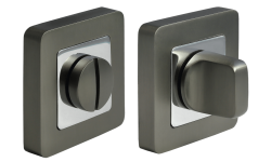 Завертка сантехническая MORELLI MH-WC-S55 GR/PC Цвет - графит/полированный хром