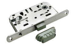 Магнитный замок под цилиндр MORELLI M1885 SN Цвет - Белый никель